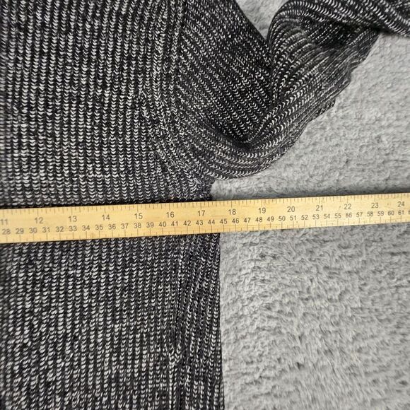 Cabi Cloak Cardigan Womens M Duster Knit Black Gray Open Front Sweater Lagenlook - Picture 9 of 9